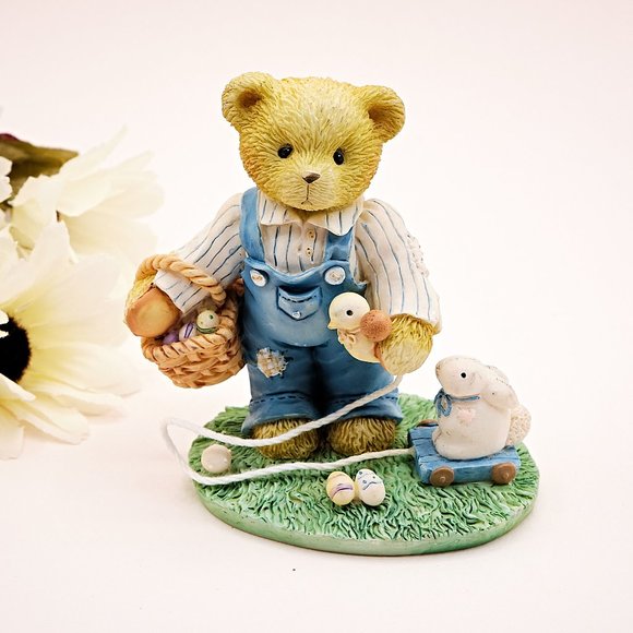Cherished Teddies Figurines, Donald, Teddy Bear Collectibles - Picture 1 of 10
